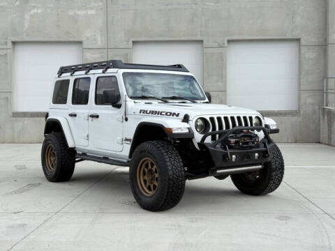 2021 Jeep Wrangler Unlimited for sale at Hoskins Trucks in Bountiful UT