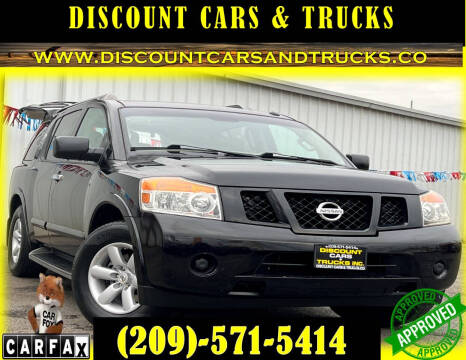 2013 Nissan Armada for sale at Discount Cars & Trucks in Modesto CA