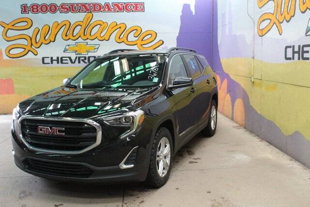 Used 2021 GMC Terrain SLE with VIN 3GKALTEVXML367891 for sale in Grand Ledge, MI