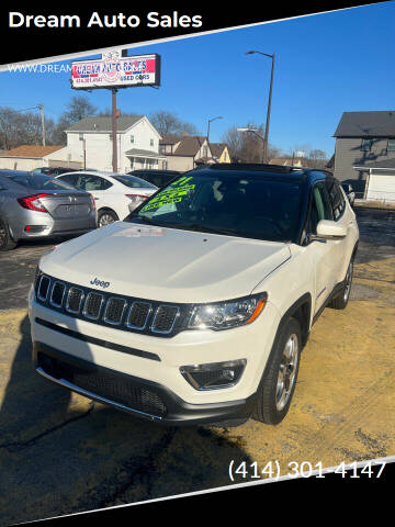 2021 Jeep Compass for sale at Dream Auto Sales in South Milwaukee WI