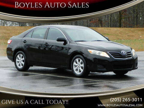 2011 Toyota Camry for sale at Boyles Auto Sales in Jasper AL