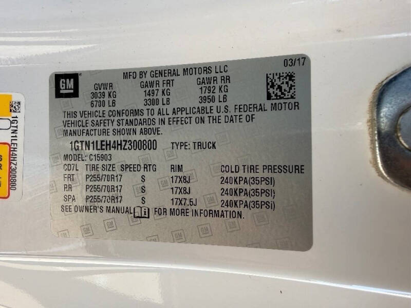 2017 GMC Sierra 1500