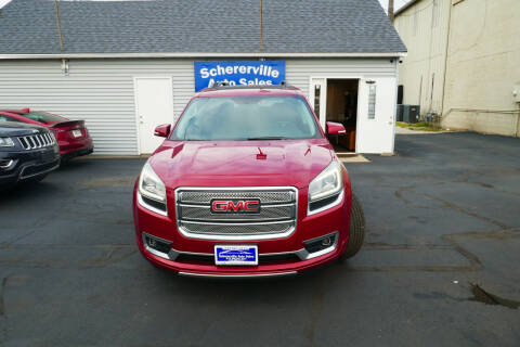 2013 GMC Acadia for sale at SCHERERVILLE AUTO SALES in Schererville IN