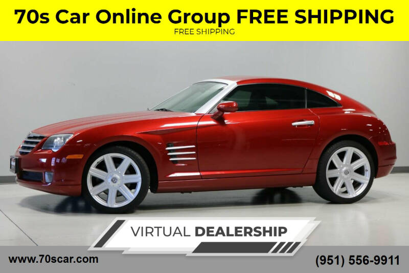 2004 Chrysler Crossfire for sale at Car Group       FREE SHIPPING in Riverside CA