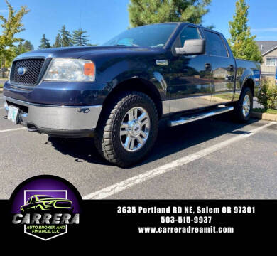 2006 Ford F-150 for sale at Carrera Auto Broker & Finance LLC in Salem OR