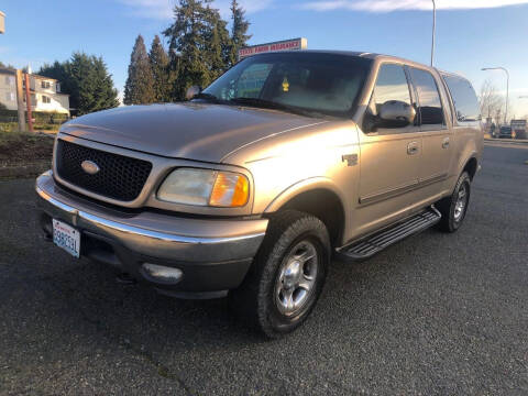 2002 Ford F-150 for sale at KARMA AUTO SALES in Federal Way WA