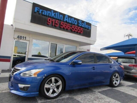 2013 Nissan Altima for sale at Franklin Auto Sales in El Paso TX