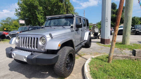 2015 Jeep Wrangler Unlimited for sale at Thompson Auto Sales Inc in Knoxville TN