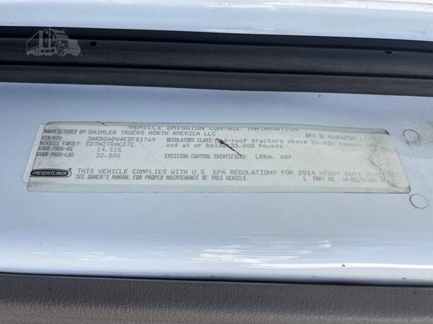 2014 Freightliner Cascadia