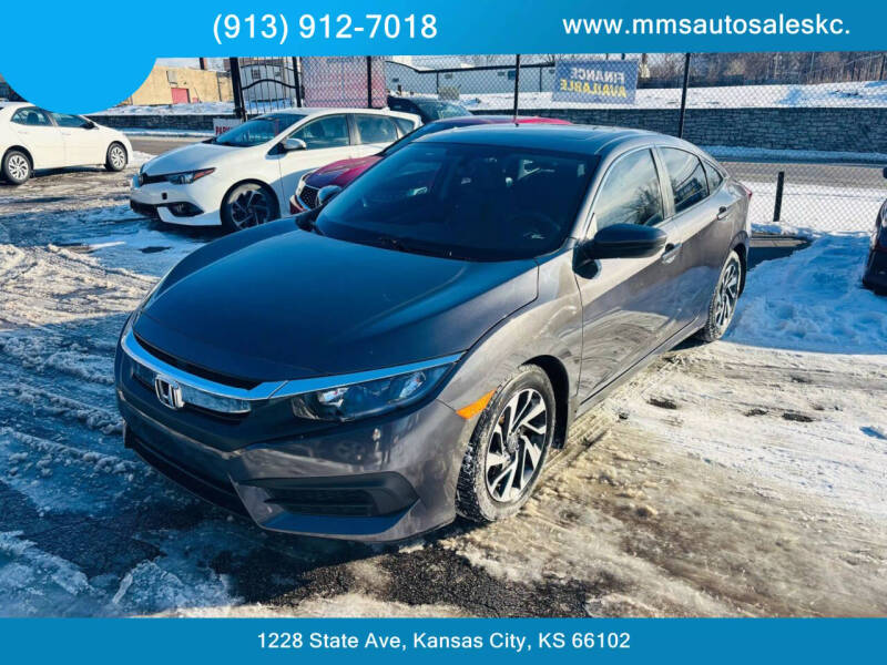 2016 Honda Civic for sale at M&M's Auto Sales & Detail in Kansas City KS