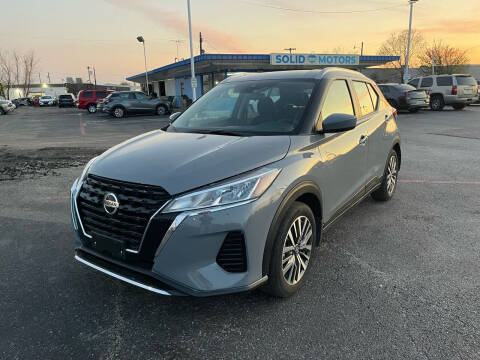2021 Nissan Kicks for sale at SOLID MOTORS LLC in Garland TX