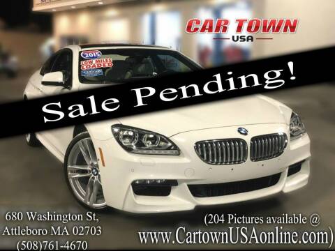2015 BMW 6 Series for sale at Car Town USA in Attleboro MA