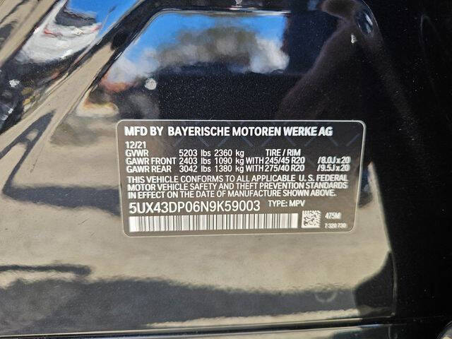 2022 BMW X3 sDrive30i