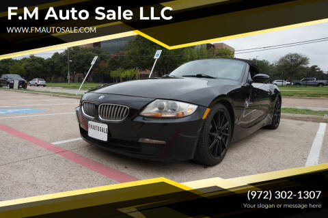 2008 BMW Z4 for sale at F.M Auto Sale LLC in Dallas TX