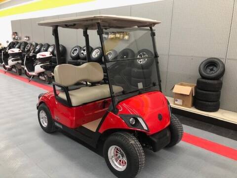 2018 Yamaha QuieTech Gas Golf Car - Red for sale at Curry's Body Shop in Osborne KS