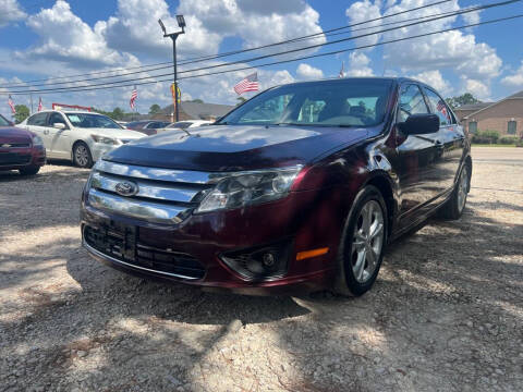 2012 Ford Fusion for sale at CROWN AUTO in Spring TX