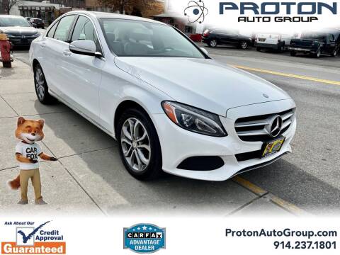 2015 Mercedes-Benz C-Class for sale at Proton Auto Group in Yonkers NY