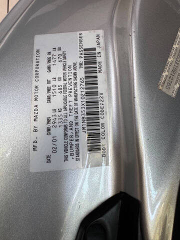 2001 Mazda MX-5 Miata LS