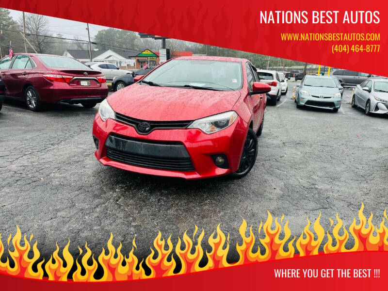 2016 Toyota Corolla for sale at Nations Best Autos in Decatur GA