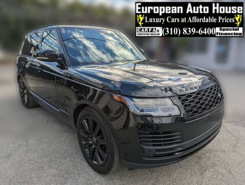 2018 Land Rover Range Rover for sale at European Auto House in Los Angeles CA