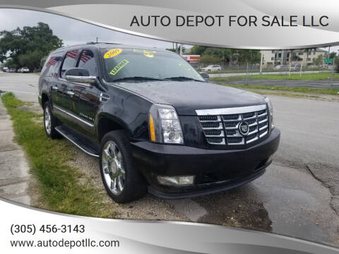 2009 Cadillac Escalade ESV for sale at Vicky Auto Sales llc in Miami FL