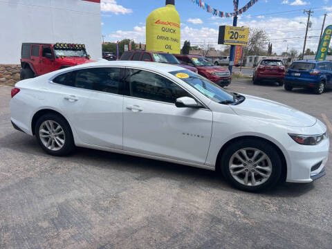 2018 Chevrolet Malibu for sale at COBIANS AUTO SALES in Socorro TX