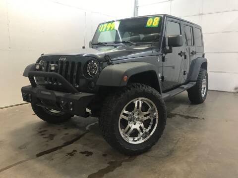 2008 Jeep Wrangler Unlimited for sale at Frogs Auto Sales in Clinton IA