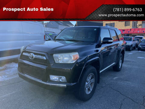 2011 Toyota 4Runner for sale at Prospect Auto Sales in Waltham MA