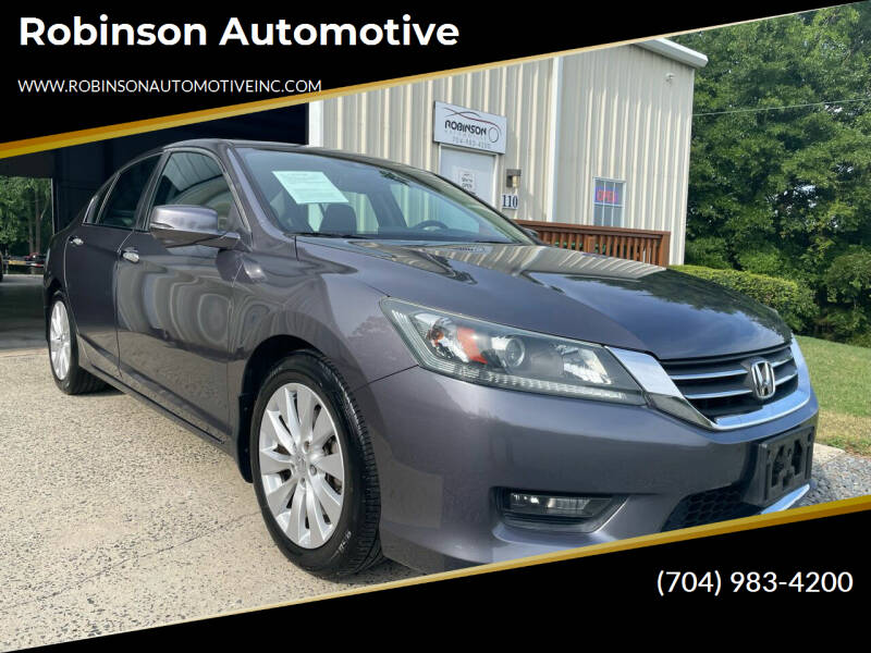 2015 Honda Accord for sale at Robinson Automotive in Albemarle NC