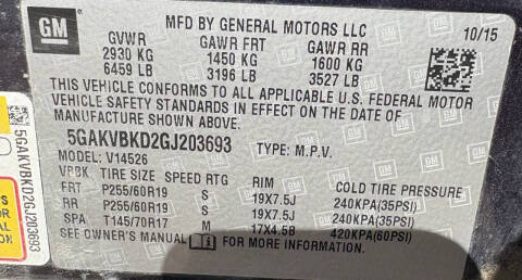 2016 Buick Enclave Leather