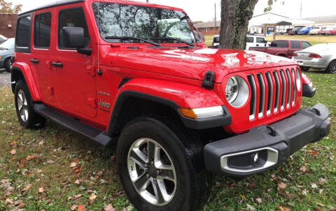 2018 Jeep Wrangler Unlimited for sale at Creekside Automotive in Lexington NC