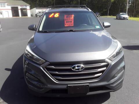 2016 Hyundai Tucson for sale at A-1 AUTO REPAIR & SALES in Chichester NH