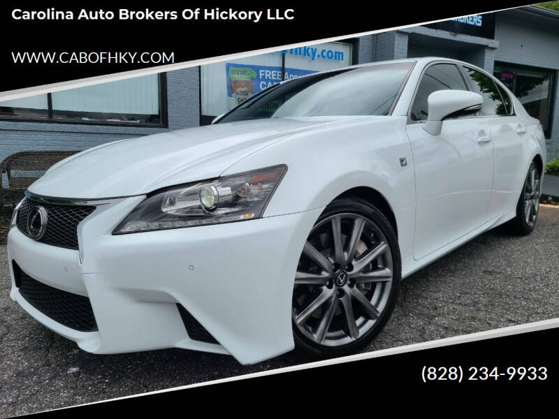 2014 Lexus GS 350 for sale at Carolina Auto Brokers of Hickory LLC in Newton NC