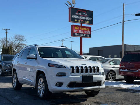 2018 Jeep Cherokee for sale at MD Financial Group LLC in Warren MI