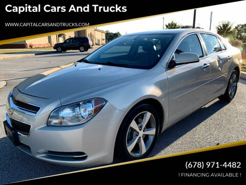 2012 Chevrolet Malibu for sale at Capital Cars and Trucks in Gainesville GA
