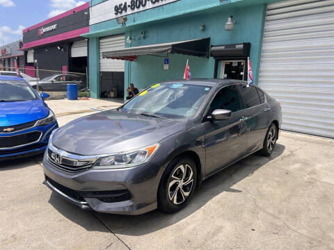 2017 Honda Accord for sale at JM Automotive in Hollywood FL