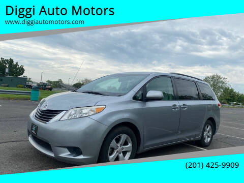 2012 Toyota Sienna for sale at Diggi Auto Motors in Jersey City NJ