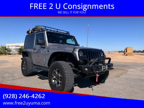 2018 Jeep Wrangler JK Willys Wheeler