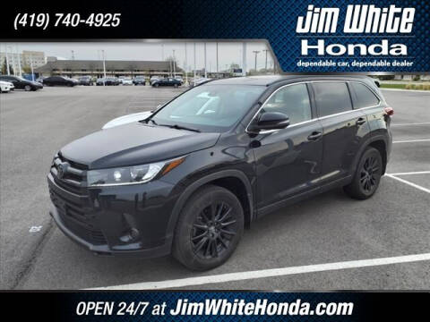 2019 Toyota Highlander for sale at The Credit Miracle Network Team at Jim White Honda in Maumee OH