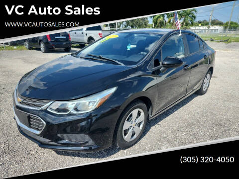 2017 Chevrolet Cruze for sale at VC Auto Sales in Miami FL