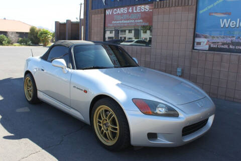 2002 Honda S2000 for sale at NV Cars 4 Less, Inc. in Las Vegas NV