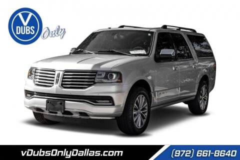 2017 Lincoln Navigator L for sale at VDUBS ONLY in Plano TX