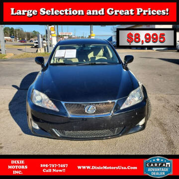 2007 Lexus IS 250 for sale at Dixie Motors Inc. in Tuscaloosa AL