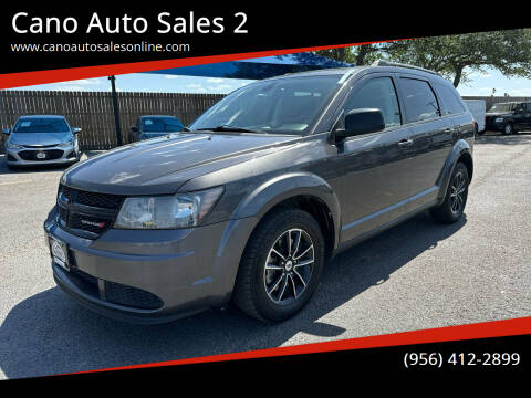 2018 Dodge Journey for sale at Cano Auto Sales 2 in Harlingen TX
