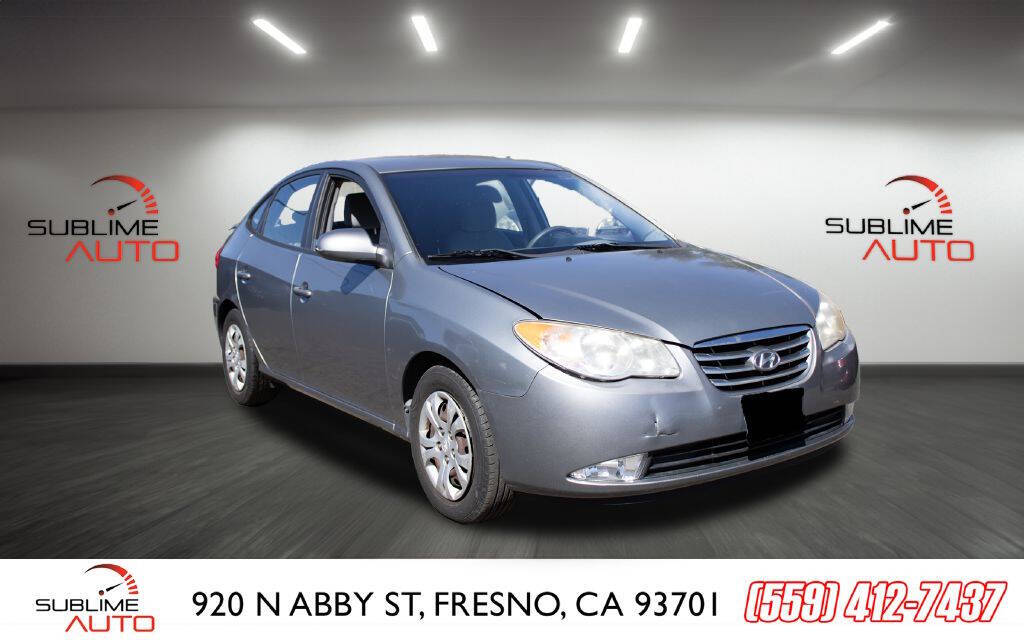 2010 Hyundai ELANTRA for sale at SUBLIME AUTO in Fresno, CA