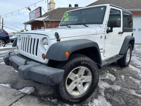 2013 Jeep Wrangler for sale at Webster Auto Sales in Somerville MA