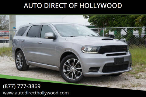 2020 Dodge Durango for sale at AUTO DIRECT OF HOLLYWOOD in Hollywood FL
