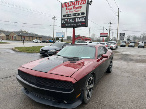 2014 Dodge Challenger for sale at Unlimited Auto Group in West Chester OH