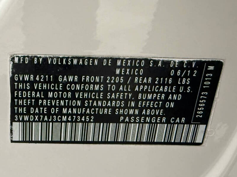 2012 Volkswagen Jetta