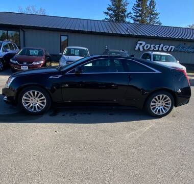 2013 Cadillac CTS for sale at ROSSTEN AUTO SALES in Grand Forks ND